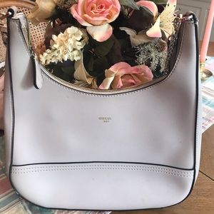 Guess pale pink leather purse